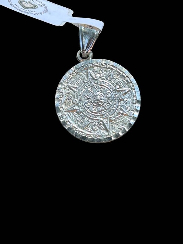 CALENDARIO AZTECA .925 SILVER