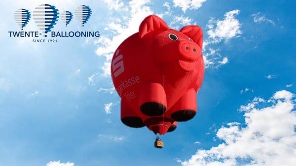 Ballonvaart met het VARKENTJE voor 3 personen