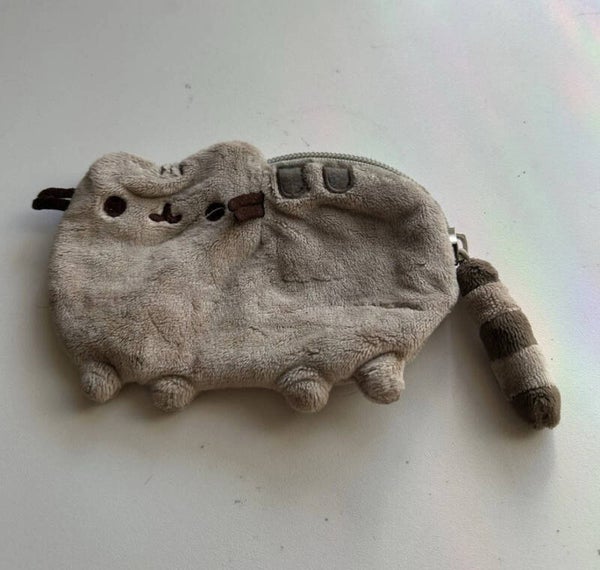 Pusheen Cat  Plush Zip Purse