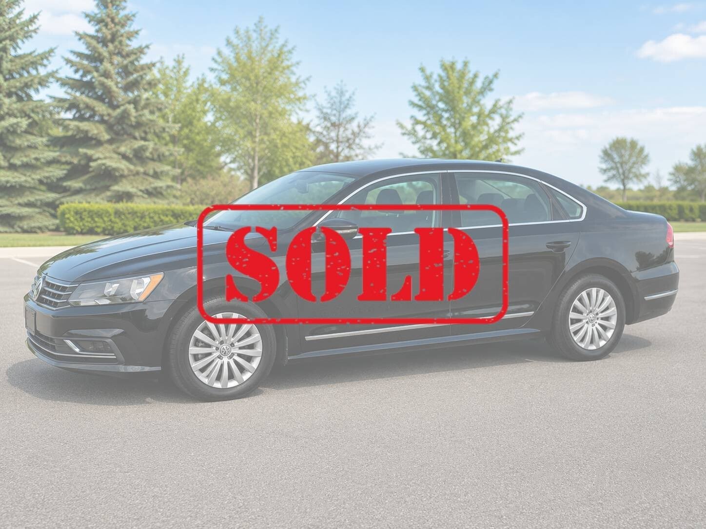 SOLD - 2016 Volkswagen Passat 1.8T | Automatic | Black on Black | Fuel Efficient Sedan
