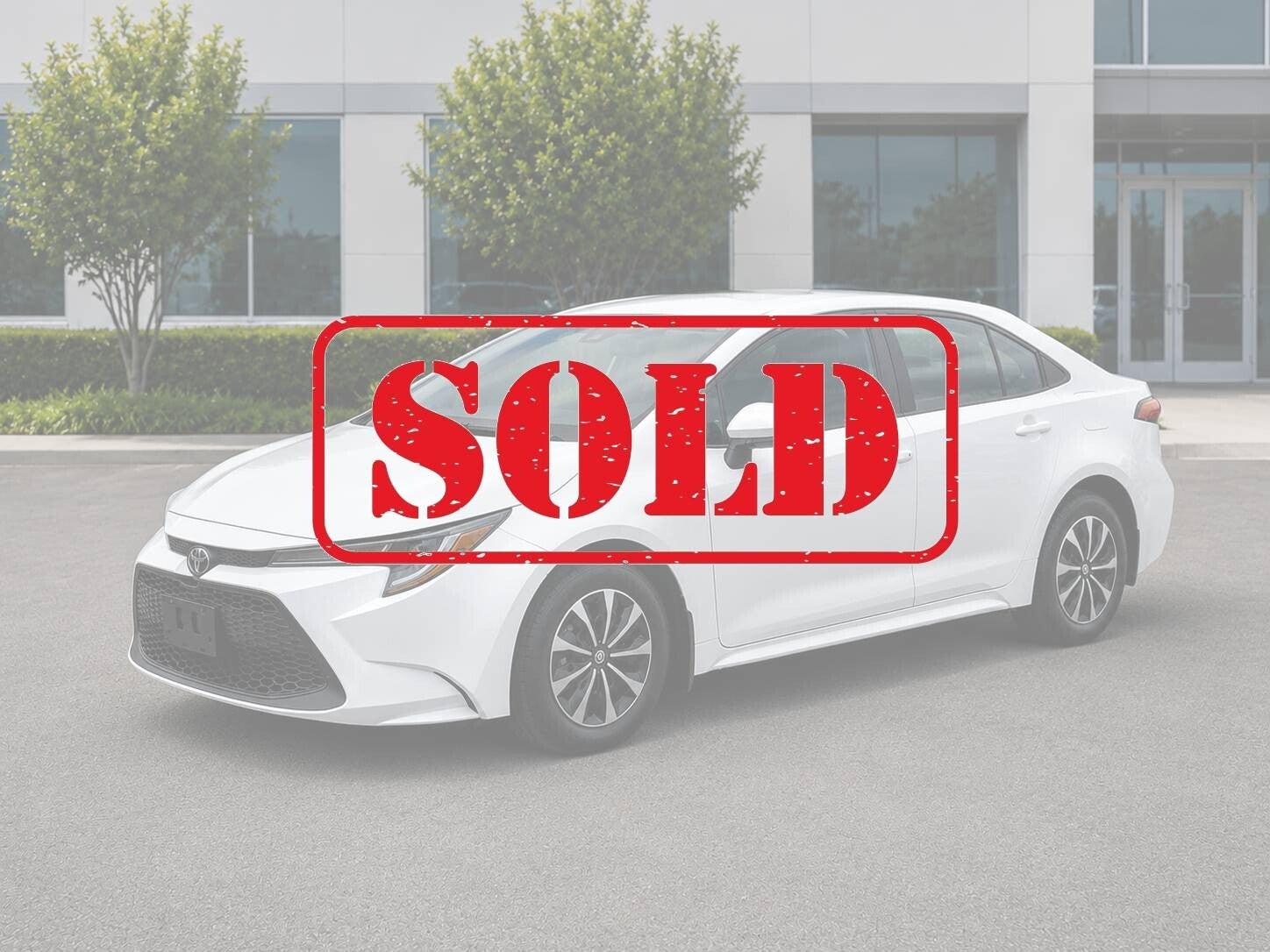 SOLD - 2020 Toyota Corolla Sedan LE