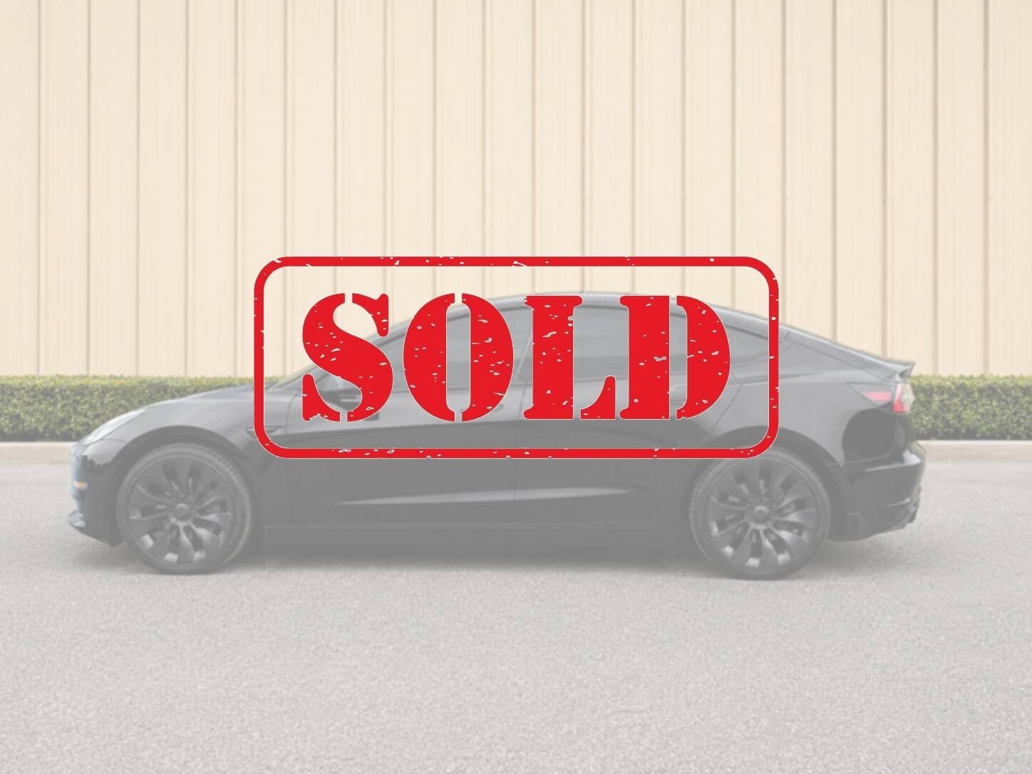 SOLD - 2022 Tesla Model 3 RWD – Black on White – Fully Electric Sedan