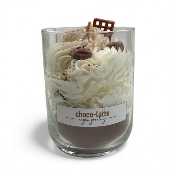Choco-latte kaars