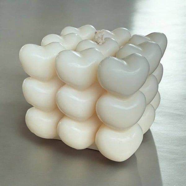 Kaars: hartjes