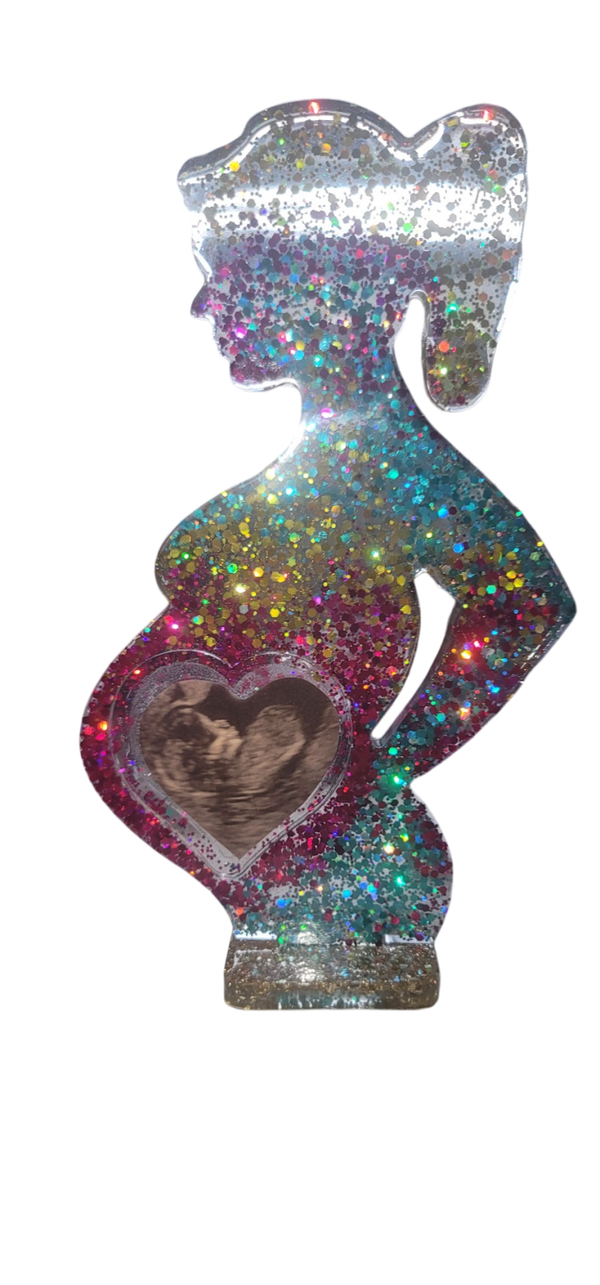 Expecting Mother Frame w/ stand