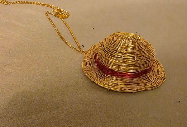 Straw Hat Pendant