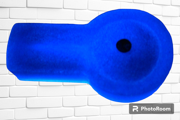 Glossy Blue Cigar Ashtray