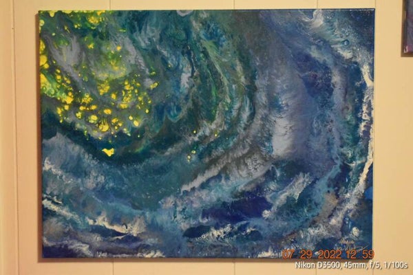 Abstract Painting: Wave