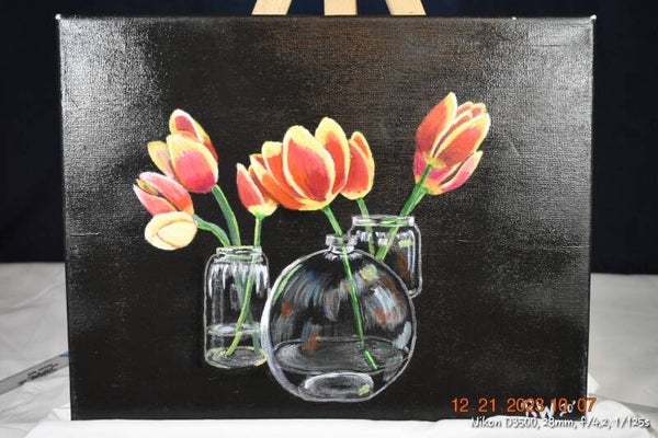 Tulips in a Vase