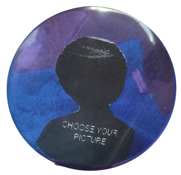 Custom Circle Plaque w/ stand