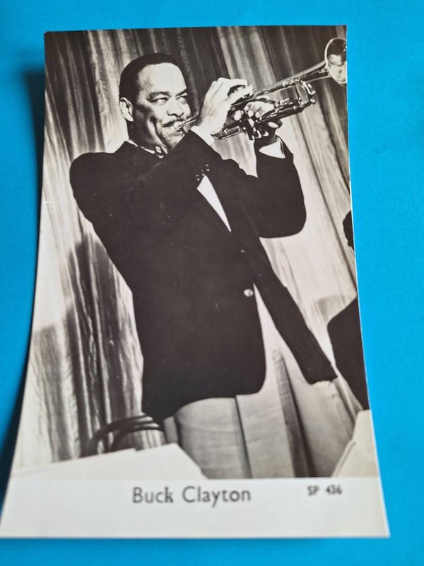 BUCK CLAYTON REAL GLOSSY PHOTO CARD 1950s 1960s SIZE APPROX  13CM X 19CM FROM TILLEYS OF SHEFFIELD