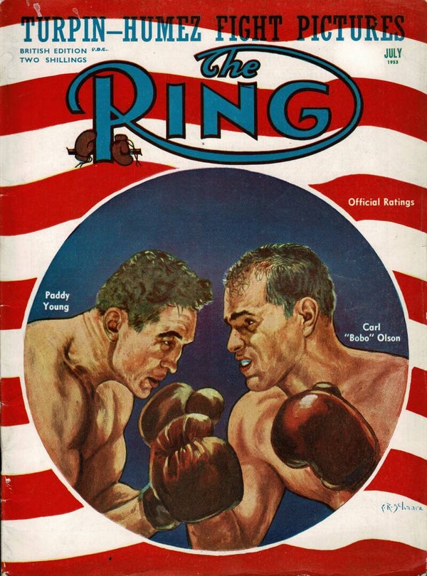 THE RING US MAGAZINE July 1953