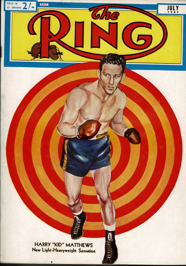 THE RING US MAGAZINE July 1951