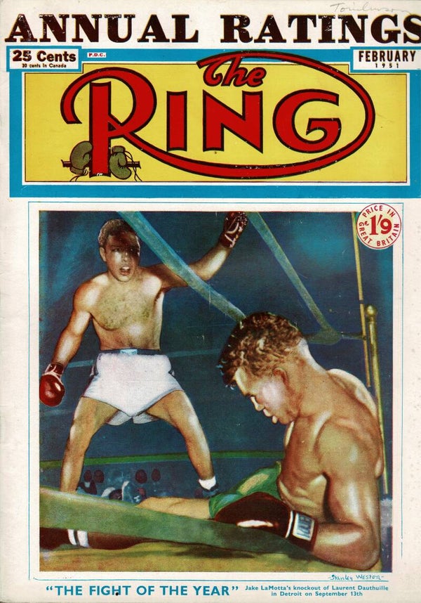 THE RING US MAGAZINE February 1951