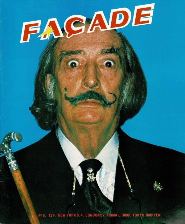FACADE French Magazine No 6 Salvador Dali