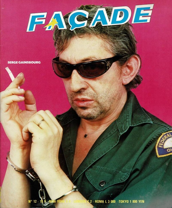 FACADE French Magazine No 12 Serge Gainsbourg