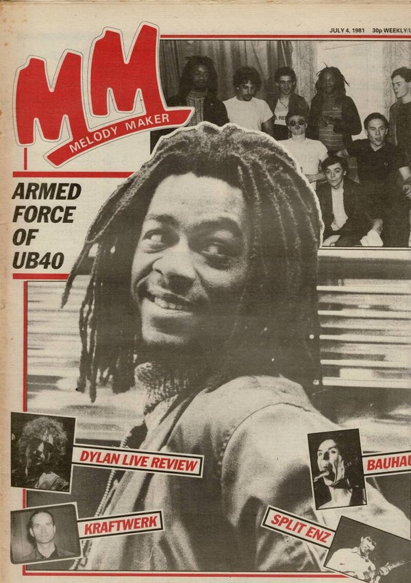 MELODY MAKER UK MUSIC PAPER July 4th 1981
