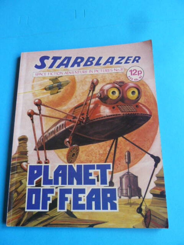STARBLAZER UK COMIC NO 8 1979