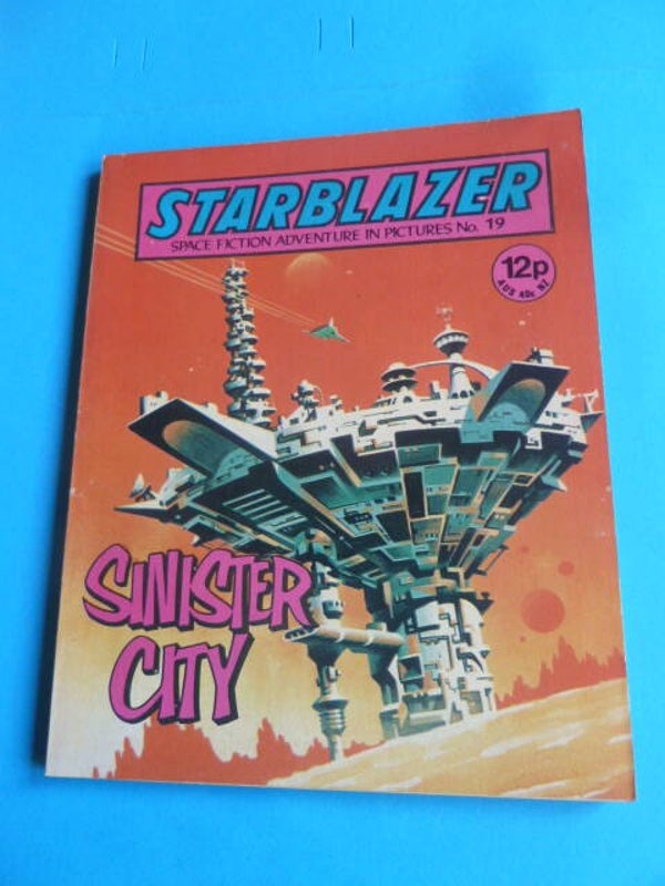 STARBLAZER UK COMIC NO 19 1980