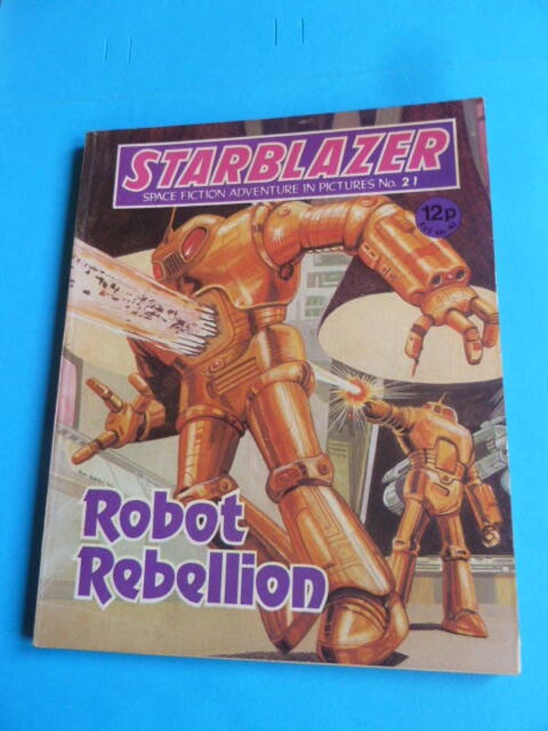 STARBLAZER UK COMIC NO 21 1980