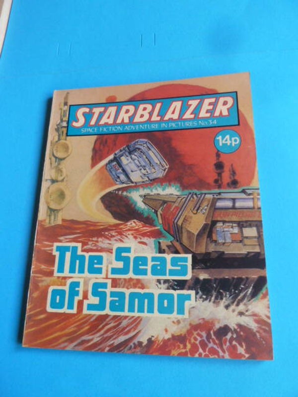 STARBLAZER UK COMIC NO 34 1980