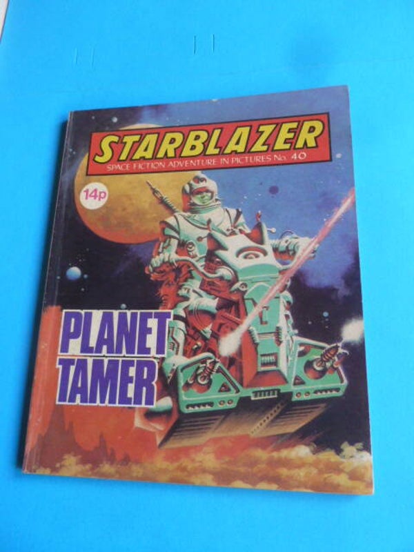 STARBLAZER UK COMIC NO 40 1981