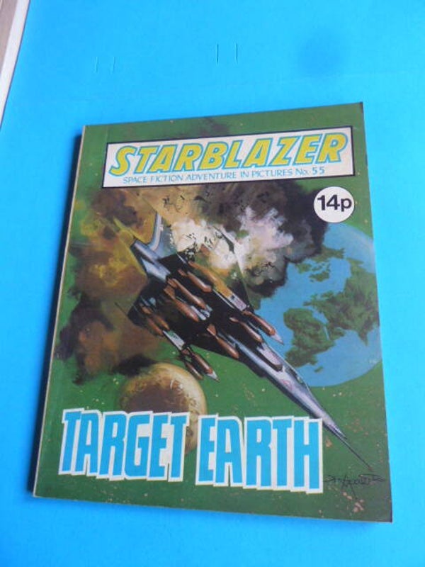 STARBLAZER UK COMIC NO 55 1981