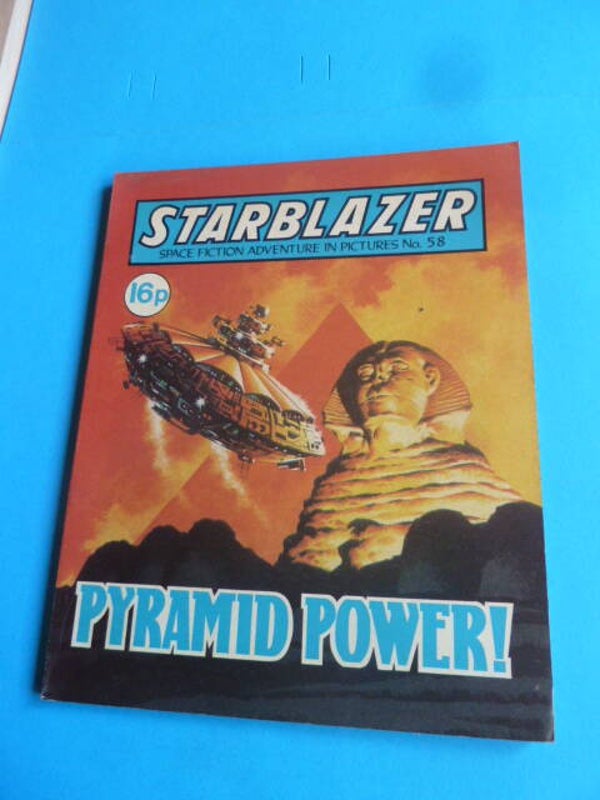 STARBLAZER UK COMIC NO 58 1981