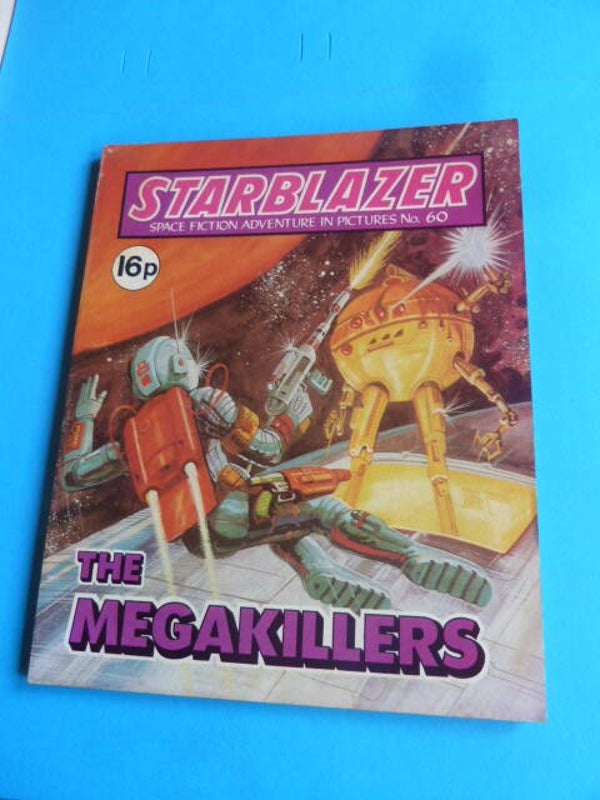 STARBLAZER UK COMIC NO 60 1981