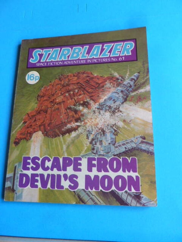 STARBLAZER UK COMIC NO 61 1981