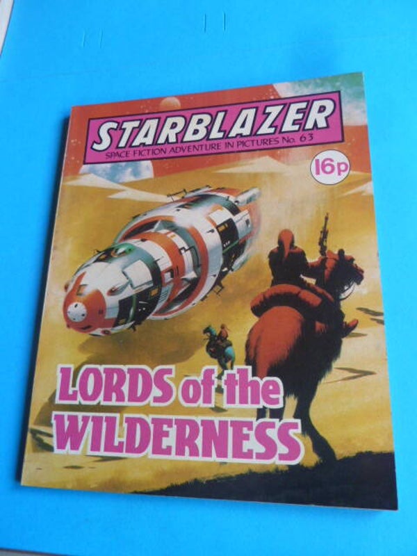 STARBLAZER UK COMIC NO 63 1981