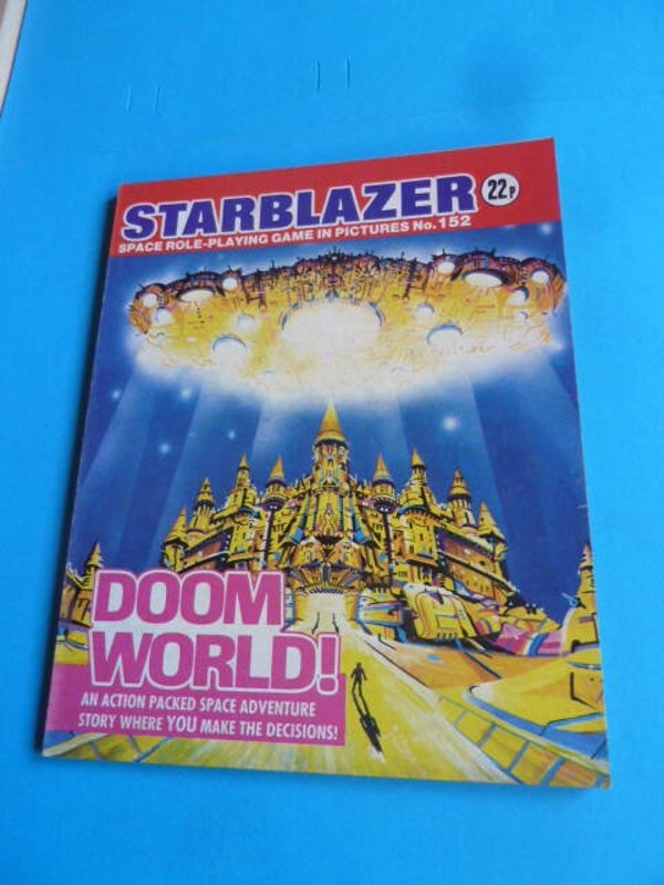 STARBLAZER UK COMIC NO 152