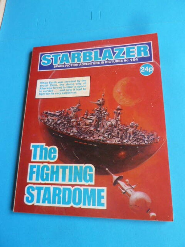 STARBLAZER UK COMIC NO 164