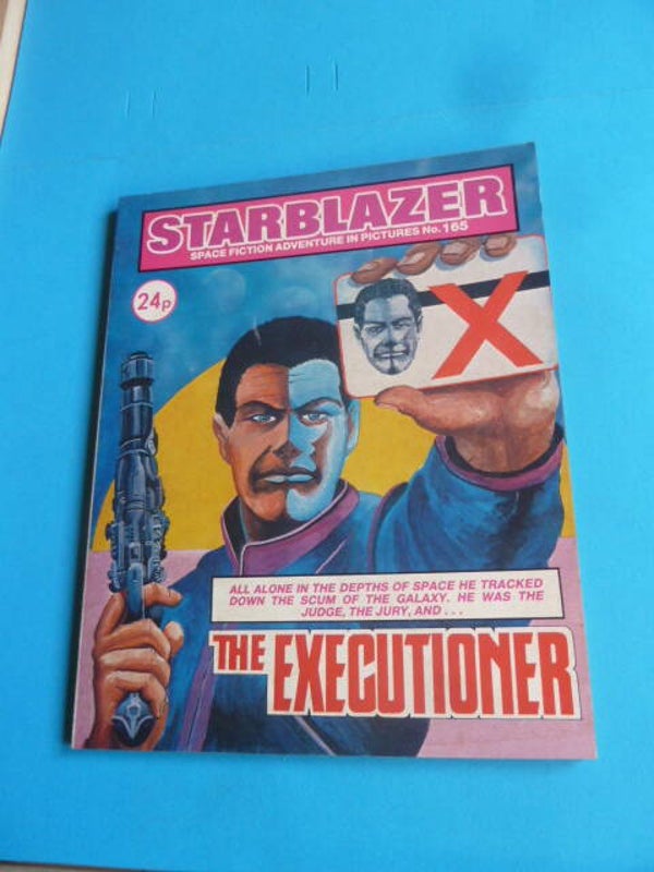 STARBLAZER UK COMIC NO 165