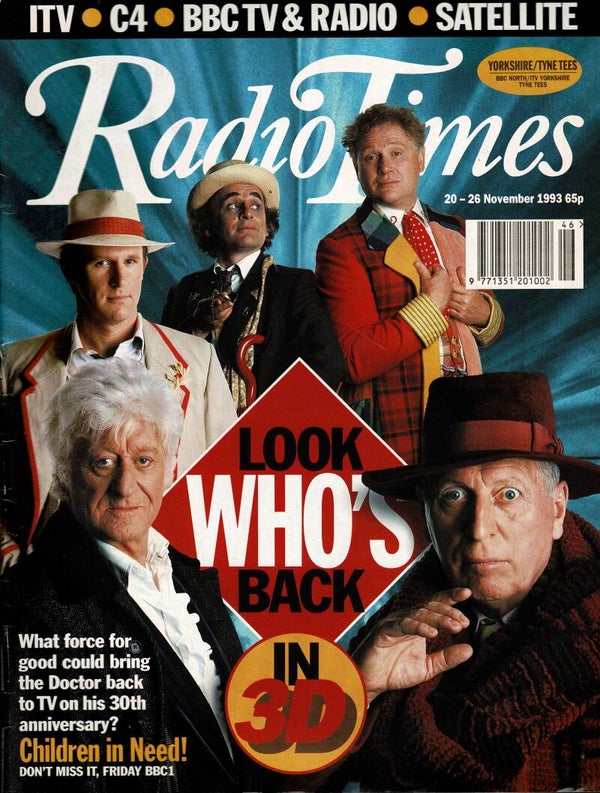 RADIO TIMES UK MAGAZINE 20 - 26th November 1993