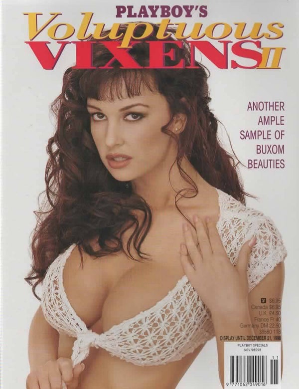PLAYBOY VOLUPTUOUS VIXENS US MAGAZINE  November / December 1998 BUY VINTAGE BACK ISSUE MAGAZINES TILLEYS