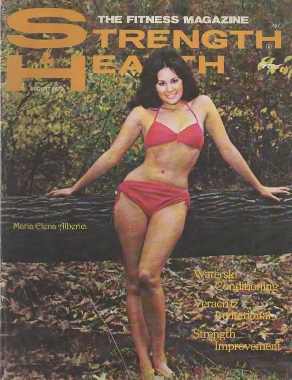 STRENGTH AND HEALTH US Magazine August 1972 VINTAGE BACK ISSUE MAGAZINES TILLEYS