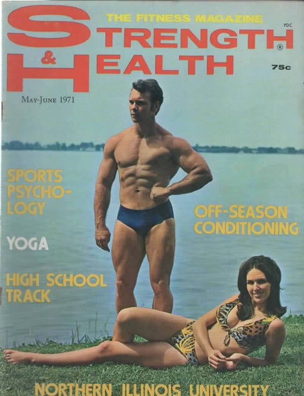 STRENGTH AND HEALTH US Magazine May / June 1971 VINTAGE BACK ISSUE MAGAZINES TILLEYS