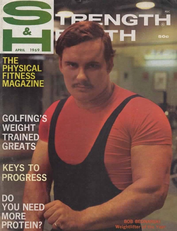STRENGTH AND HEALTH US Magazine April 1969 VINTAGE BACK ISSUE MAGAZINES TILLEYS