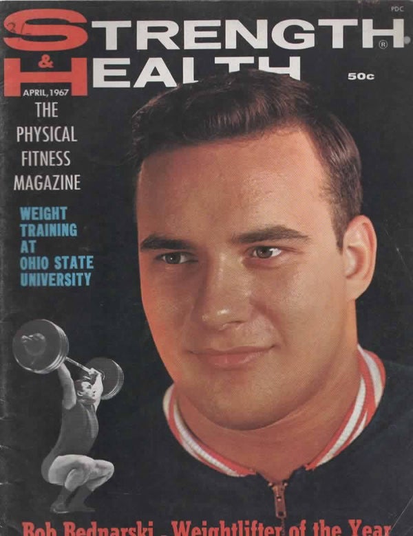 STRENGTH AND HEALTH US Magazine April 1967 VINTAGE BACK ISSUE MAGAZINES TILLEYS