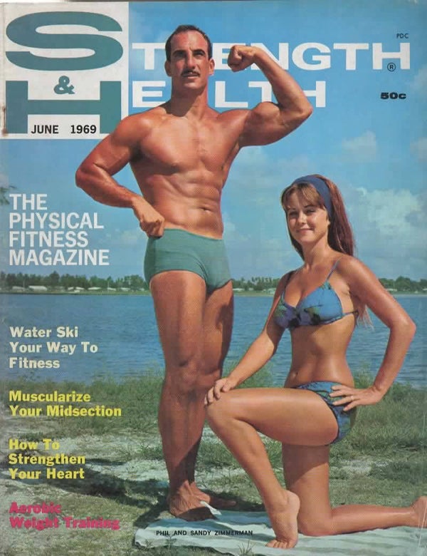 STRENGTH AND HEALTH US Magazine June 1969 VINTAGE BACK ISSUE MAGAZINES TILLEYS