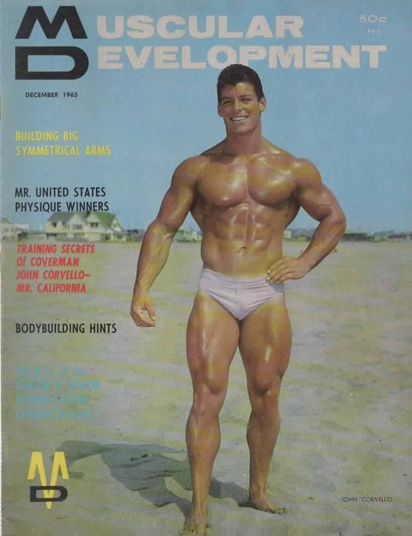 MUSCULAR DEVELOPMENT US MAGAZINE December 1965 VINTAGE BACK ISSUE MAGAZINES TILLEYS