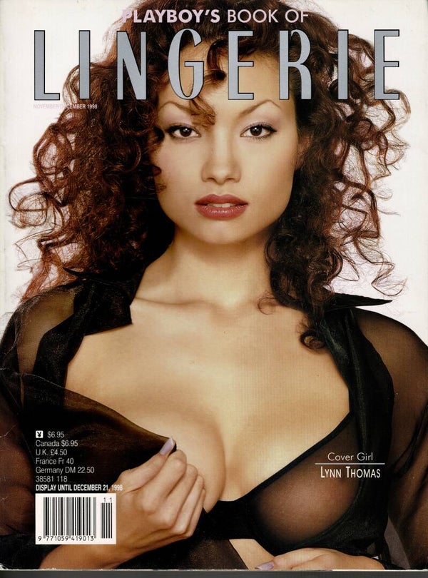 PLAYBOY US MAGAZINE  LINGERIE NOVEMBER DECEMBER 1998 PLAYBOY MAGAZINE BACK ISSUES FROM TILLEYS OF SHEFFIELD