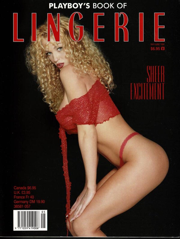 PLAYBOY US MAGAZINE  LINGERIE MAY JUNE 1997 PLAYBOY MAGAZINE BACK ISSUES FROM TILLEYS OF SHEFFIELD