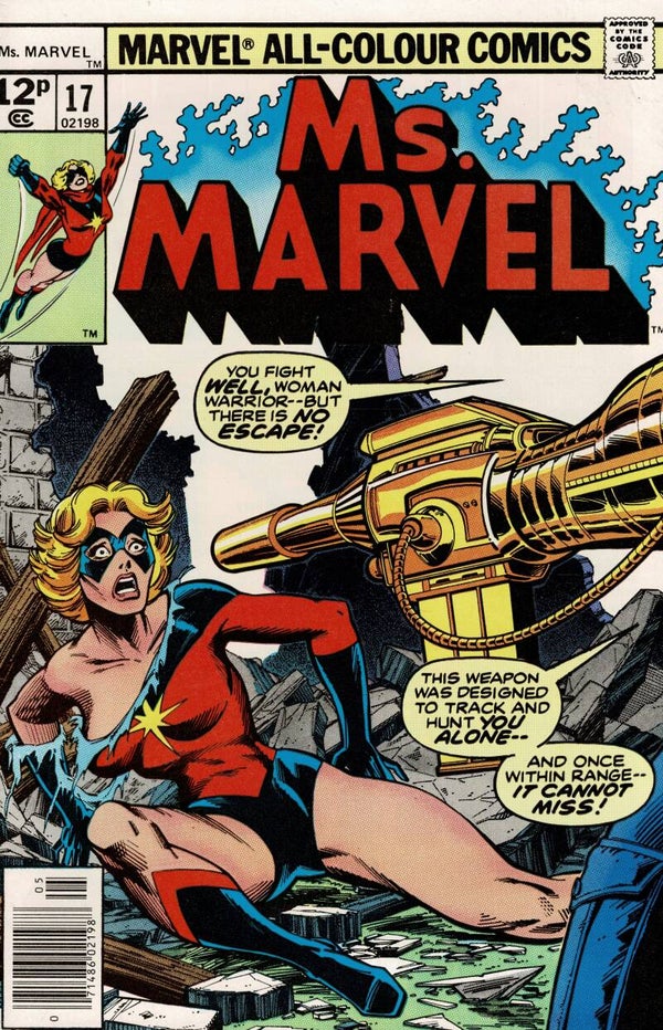 MS MARVEL MARVEL US COMIC  NO 17 MAY 1978 BUY VINTAGE COMICS FROM TILLEYS