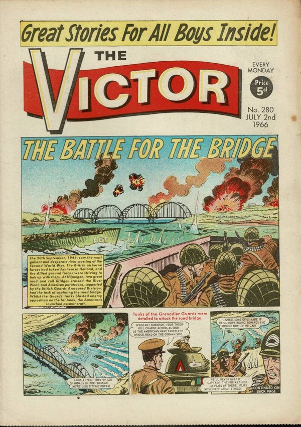VICTOR UK COMIC NO 280 JULY 2ND 1966 VINTAGE COMICS FROM TILLEYS OF SHEFFIELD