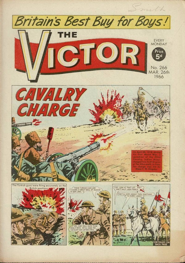 VICTOR UK COMIC NO 266 MARCH 26TH 1966 VINTAGE COMICS FROM TILLEYS OF SHEFFIELD
