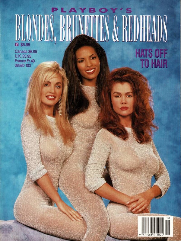 PLAYBOY US MAGAZINE  BLONDES BRUNETTS AND REDHEADS SEPTEMBER 1993 PLAYBOY MAGAZINE BACK ISSUES FROM TILLEYS OF SHEFFIELD