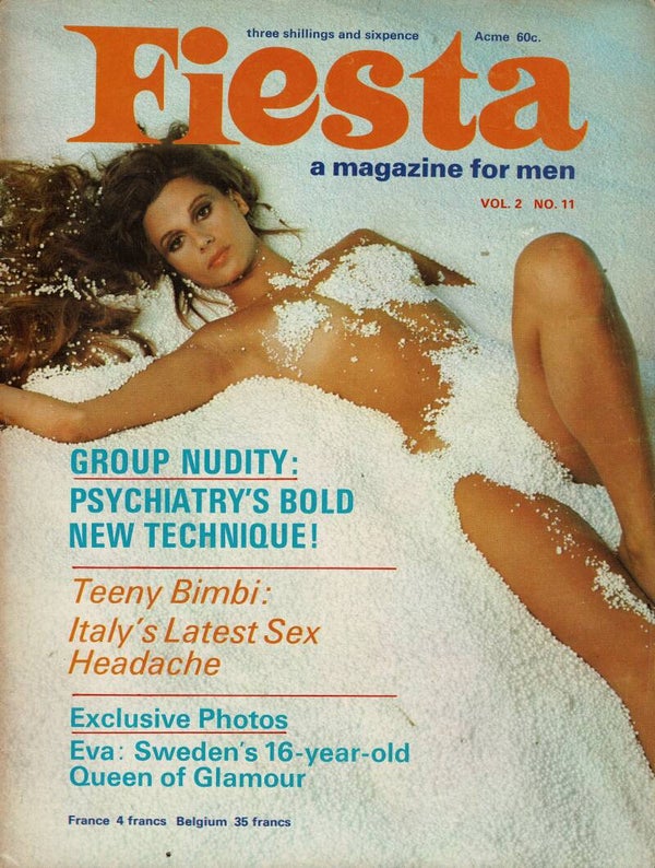 FIESTA VINTAGE UK GLAMOUR MAGAZINE VOL 2 NO 11 JANUARY 1969  BUY VINTAGE BACK ISSUE MAGAZINES TILLEYS