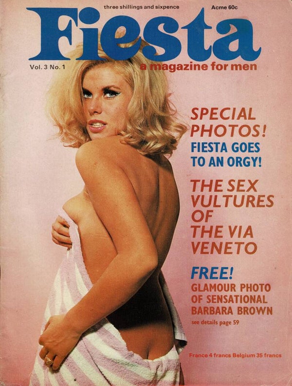 FIESTA VINTAGE UK GLAMOUR MAGAZINE VOL 3 NO 1 MARCH 1969  BUY VINTAGE BACK ISSUE MAGAZINES TILLEYS